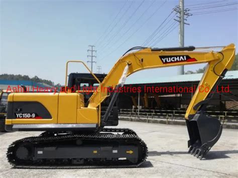 Yuchai 14 05 Tons Yc150 9 Medium Crawler Excavator Mini New Excavator