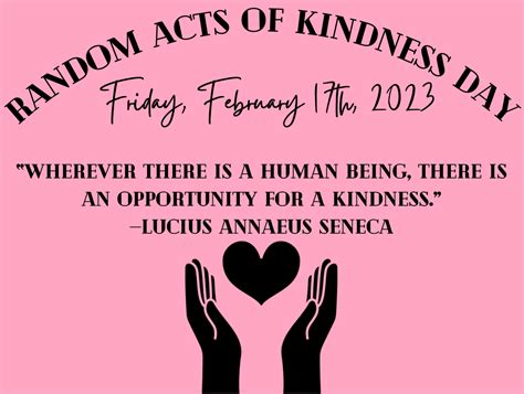 Five Ways You Can Celebrate National Random Acts Of Kindness Day On Campus