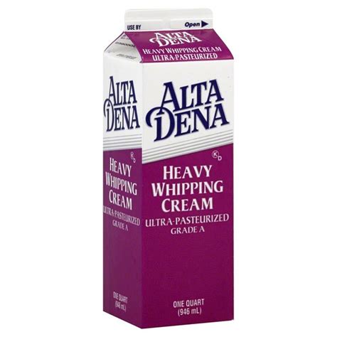 Alta Dena Whipping Cream Heavy 1 Qt Delivery Or Pickup Near Me