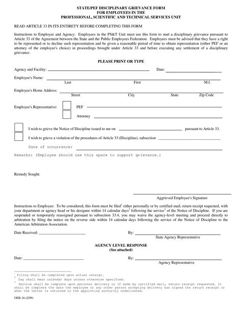 Oer 16 Form ≡ Fill Out Printable Pdf Forms Online