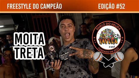 Moita Treta Freestyle Do Campe O Duelo Do Helipa Youtube