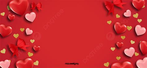 Valentines Day Love Red Wedding Background Red Heart Love Romantic