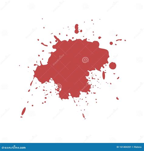 Blood stain draw stock vector. Illustration of banner - 161404201