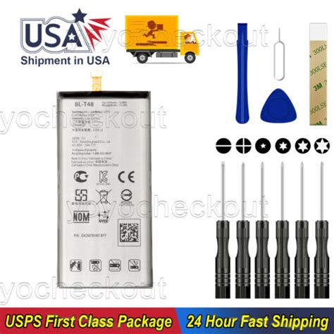 For Metro PCS LG Stylo 6 LM Q730MM LGQ730MM Battery BL T48 Replacement