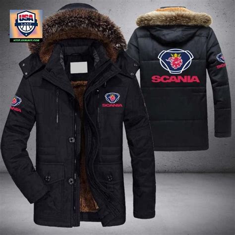 NEW Scania Car Brand Parka Jacket Winter Coat - Usalast