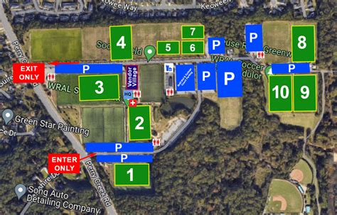 Masterson Station Soccer Field Map - Printable Maps Online