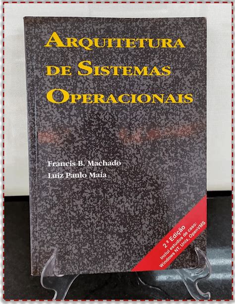 Livro Arquitetura De Sistemas Operacionais Livro Usado Enjoei