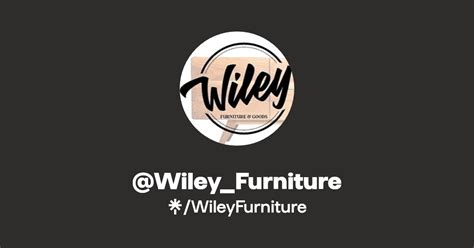 Wiley Furniture Instagram Facebook Linktree