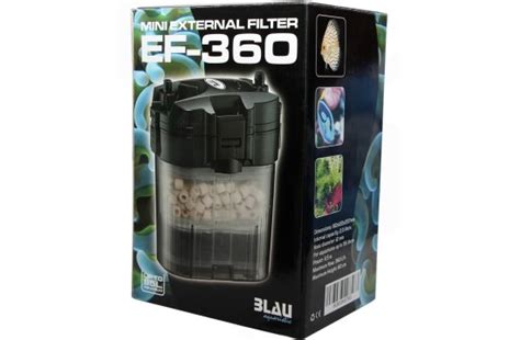 Mini External Filter EF 360 Blau Filtro Externo Para Nano Acuarios Y