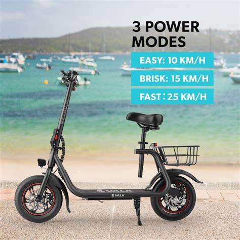 Electric Scooter with Seat – VALK