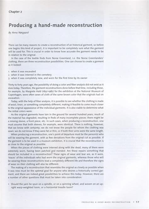 [livre] Medieval Garments Reconstructed: Norse Clothing Patterns