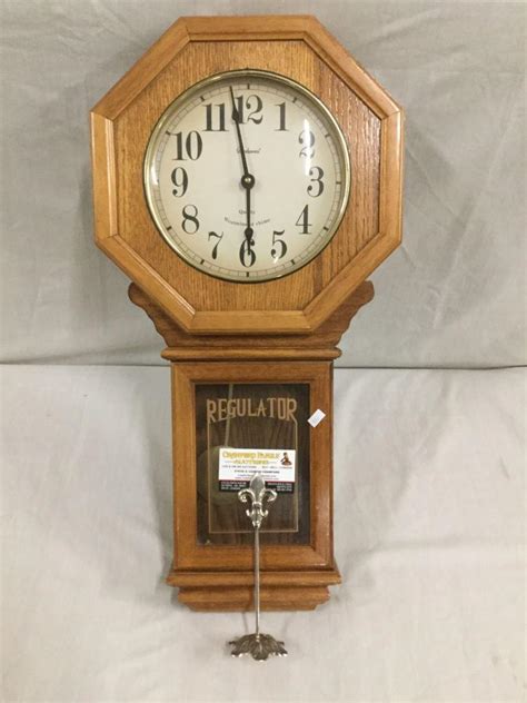 Sold Price Dunhaven Quartz Electric Westminster Chime Regulator Clock