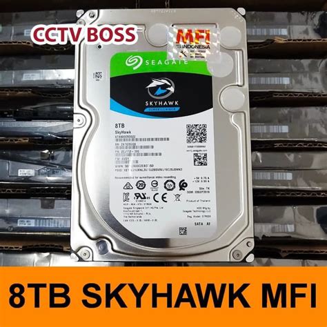 Jual HDD MFI 8TB SEAGATE SKYHAWK HARD DISK CCTV 8 TB Shopee Indonesia