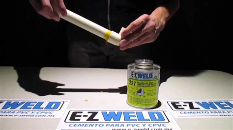 Cemento Para CPVC 227 FLOWGUARD GOLD De E Z WELD YouTube