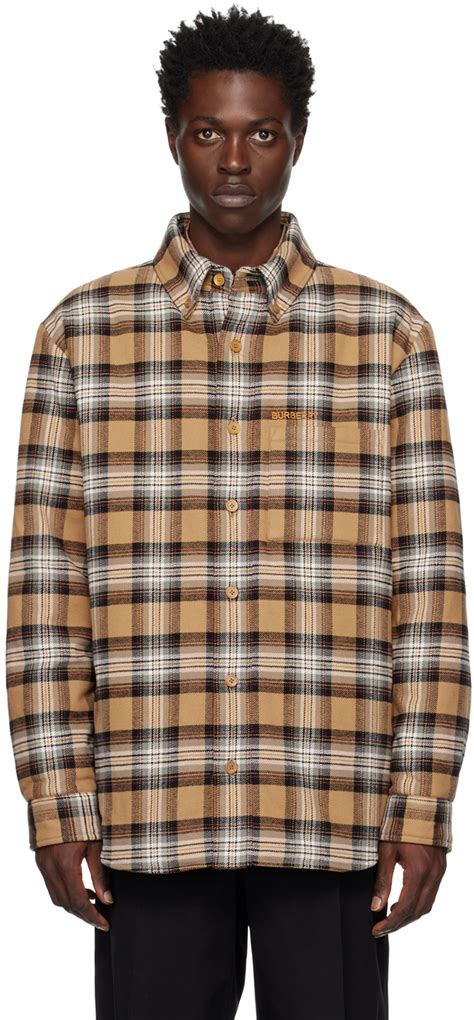 Burberry Plaid Mens Shirt Atelier Yuwa Ciao Jp