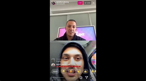 Farid Bang Insta Story Instalent Runde 7 DAS INSTALENT YouTube