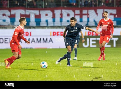 Football Match Adrian BECK 1 FC Heidenheim In A Duel With Captain