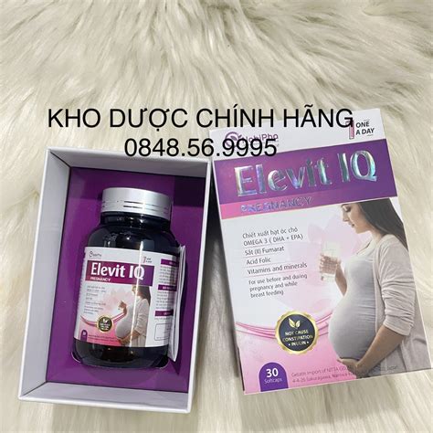 Mua Elevit IQ Vitamin bầu Viên uống tổng hợp cho bà bầu lọ 30v Bổ sung