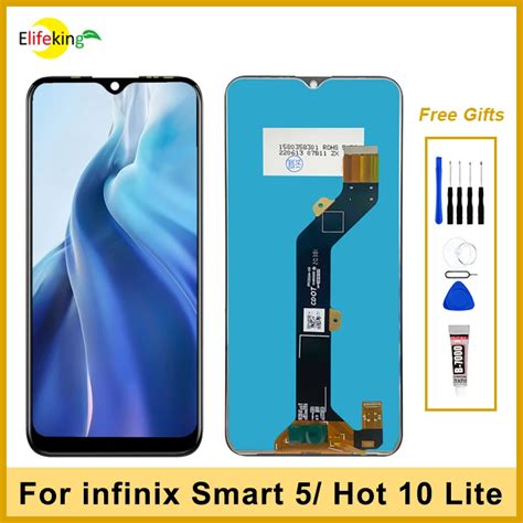 6 6 Original For Infinix Hot 10 Lite X657B LCD Display Touch Screen