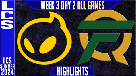 Dig Vs Fly Highlights All Games Lcs W D Summer Dignitas Vs