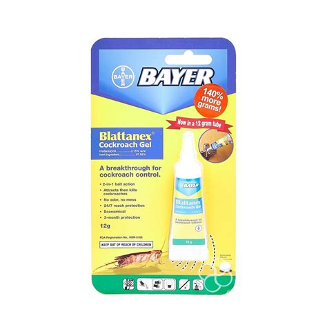 Bayer Blattanex Cockroach Gel G Lazada Ph