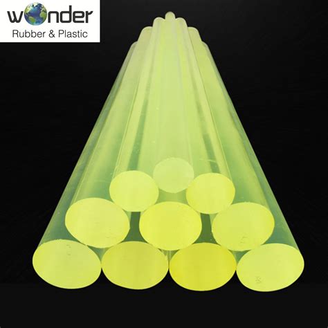 Yellow Translucent Polyurethane Wear Resistance Polyurethane Board Pu