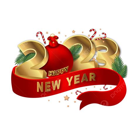 2023 Happy New Year Christmas Style 2023 Happy New Year New Year 23 Png And Vector With