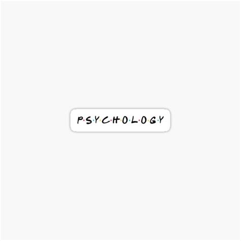 Psychology Stickers | Redbubble