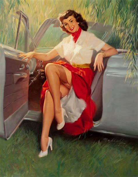 40 Best Bill Metcalf Pin Ups Images On Pinterest Retro Art Vintage