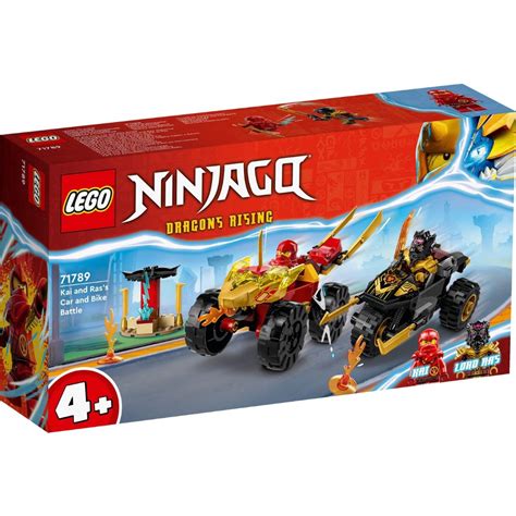 LEGO 71789 NINJAGO Kai And Ras Car And Bike Battle Building Toy Set