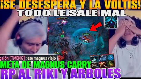 SE DESESPERA Y TODO LE SALE MAL MACARIUS JUEGA SU MAGNUS CARRY Y