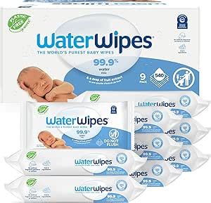 Waterwipes Value Toallitas H Medas Para Beb Count Amazon