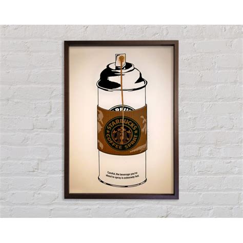 Bright Star Starbucks Coffee Spray Druck Wayfair De