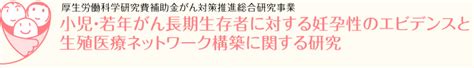 小児・若年がん長期生存者に対する妊孕性のエビデンスと生殖医療ネットワーク構築に関する研究