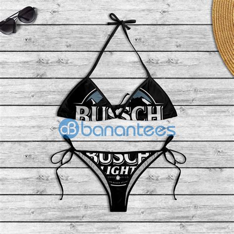 Busch Light String Bikini Summer Set Waisted Bikini For Busch Latte Fans Banantees