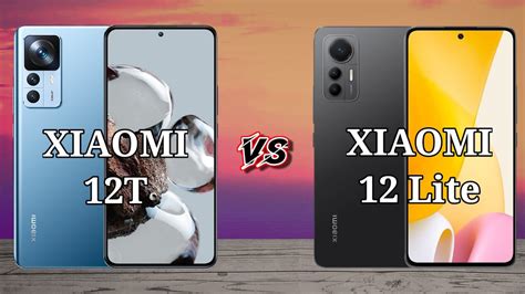 Xiaomi 12t Vs Xiaomi 12 Lite Feature And Specification Xiaomi Youtube