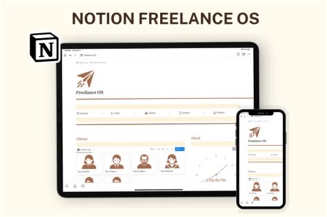 Notion Freelance Os Notion Template Graphic By Theplannersdelight