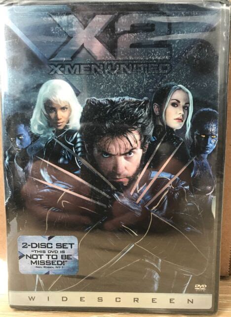 X2 X Men United Dvd 2003 2 Disc Set Widescreen New And Sealed Ebay