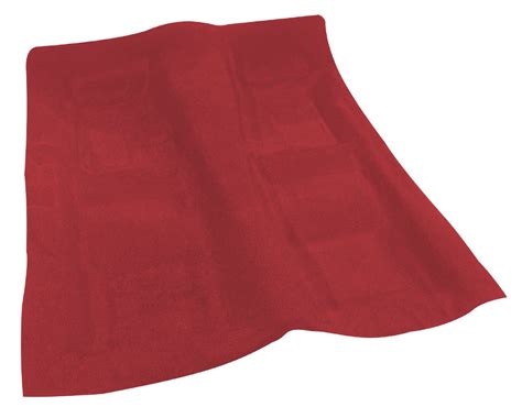 camaro firebird molded carpet set custom  piece red