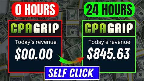 Cpa Marketing Self Click Trick Liveproof Earn Day Cpagrip