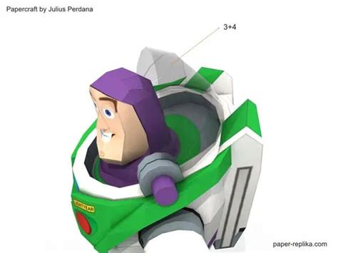 Buzz Lightyear Toy Story Papercraft Lightyears Paper Crafts Toy Story