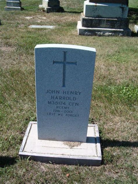 John Henry Harrold 1916 2001 Find A Grave Memorial