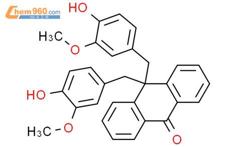 76438 44 3 9 10H Anthracenone 10 10 Bis 4 Hydroxy 3 Methoxyphenyl