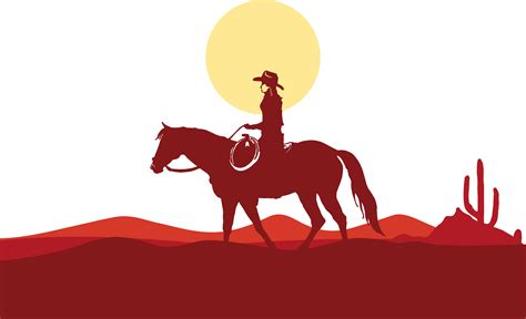 Horse American frontier Equestrianism Cowboy - Cowboy road vector png ...