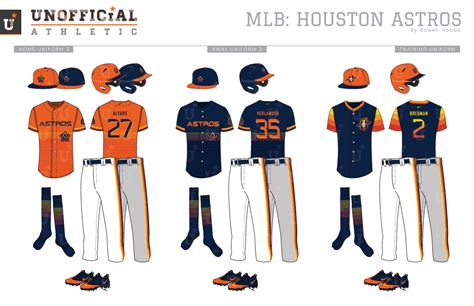 UNOFFICiAL ATHLETIC | Houston Astros Rebrand