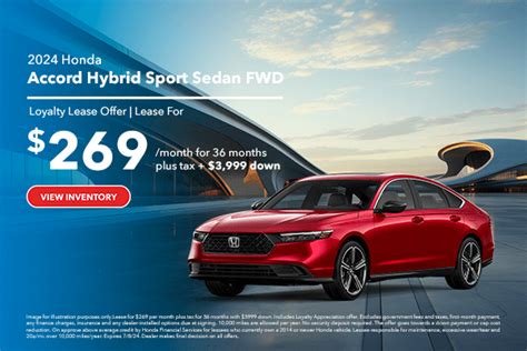 Honda Lease Deals Honda Financing Honda Dealership