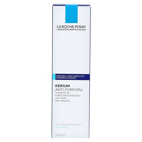 La Roche Posay Kerium Anti Schuppen Shampoo Gel Bei Fettigen Schuppen