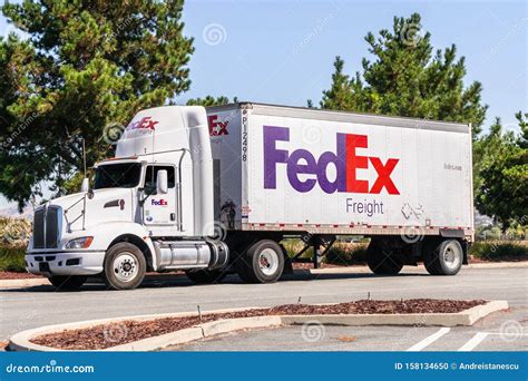 Fedex Truck Side View Stock Photos - Free & Royalty-Free Stock Photos ...