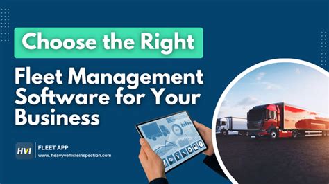 How To Choose The Best Fleet Management Software For Your Business