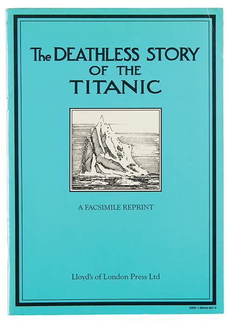 Titanic: Eva Hart Signed Book | RR Auction